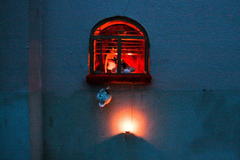 la façade habitée by collectif etc,