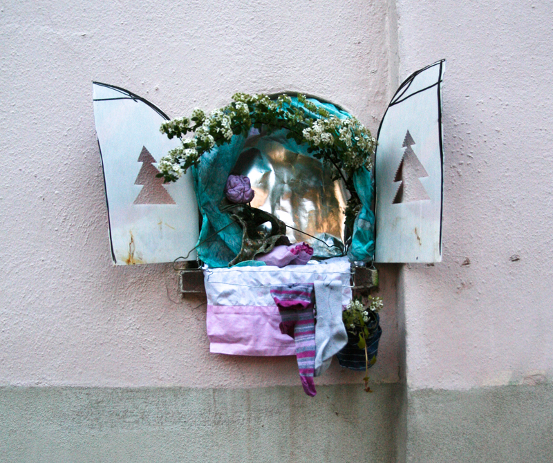 la façade habitée by collectif etc,