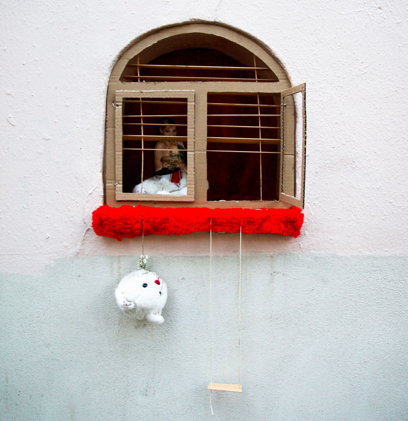 la façade habitée by collectif etc,