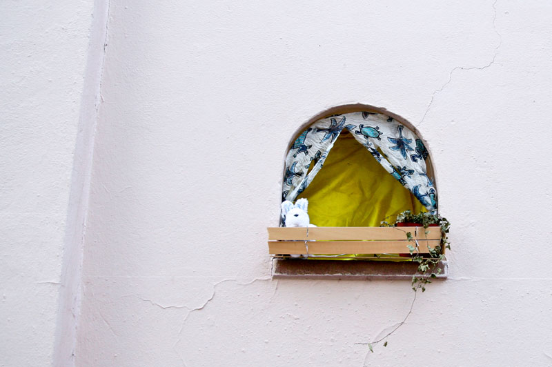 la façade habitée by collectif etc,